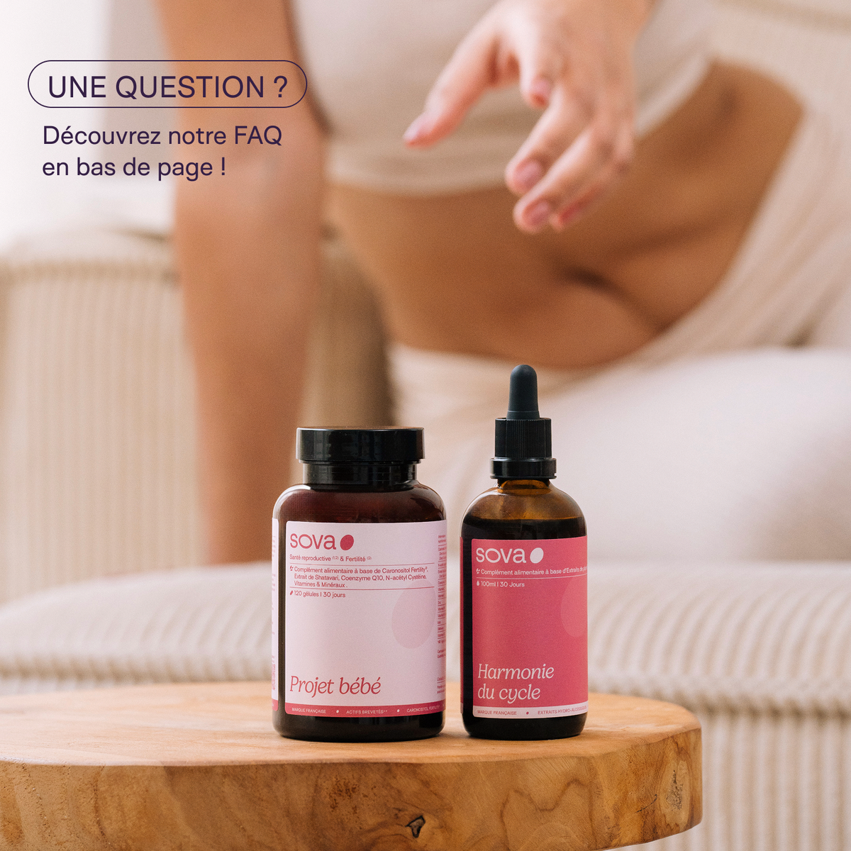 Pack Cycles & Préconception - Projet Bébé + Harmonie du Cycle