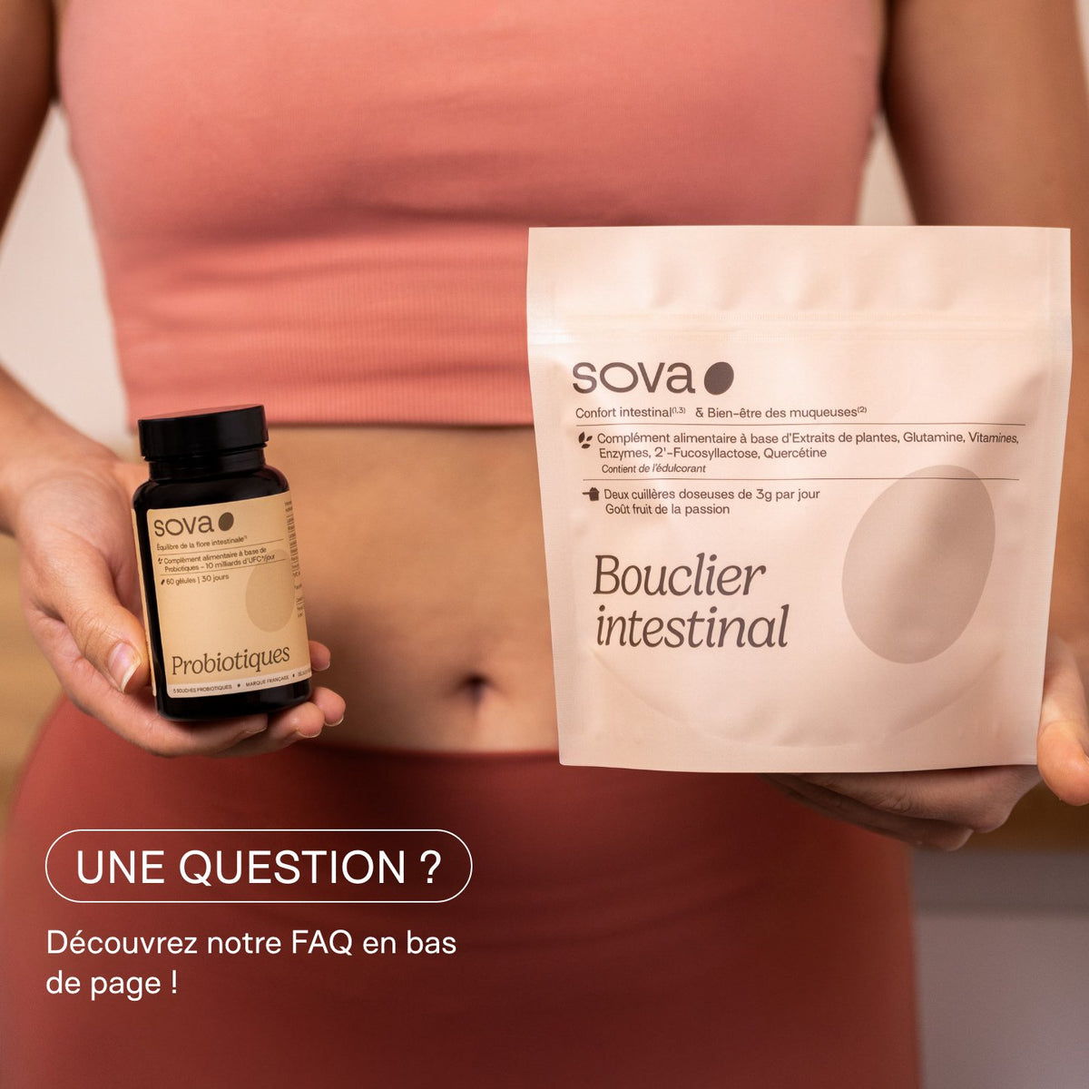 Pack Confort Intestinal : Probiotiques & Digestion - SOVA