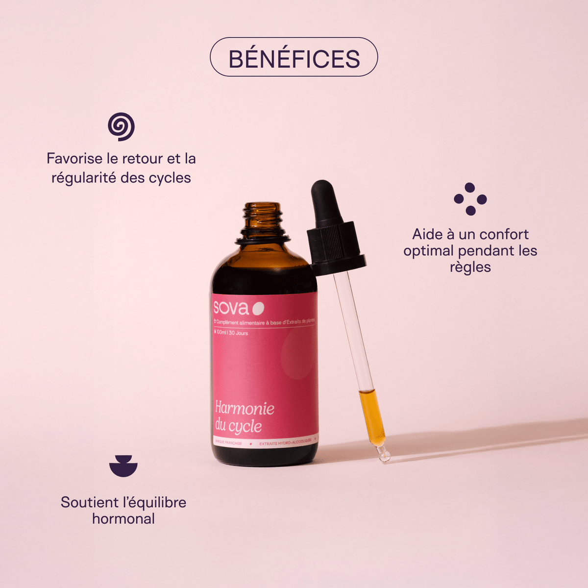 Pack Cycles & Pré - conception - Projet Bébé + Harmonie du Cycle - SOVA