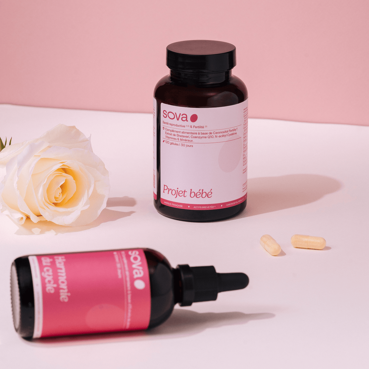 Pack Cycles & Pré - conception - Projet Bébé + Harmonie du Cycle - SOVA