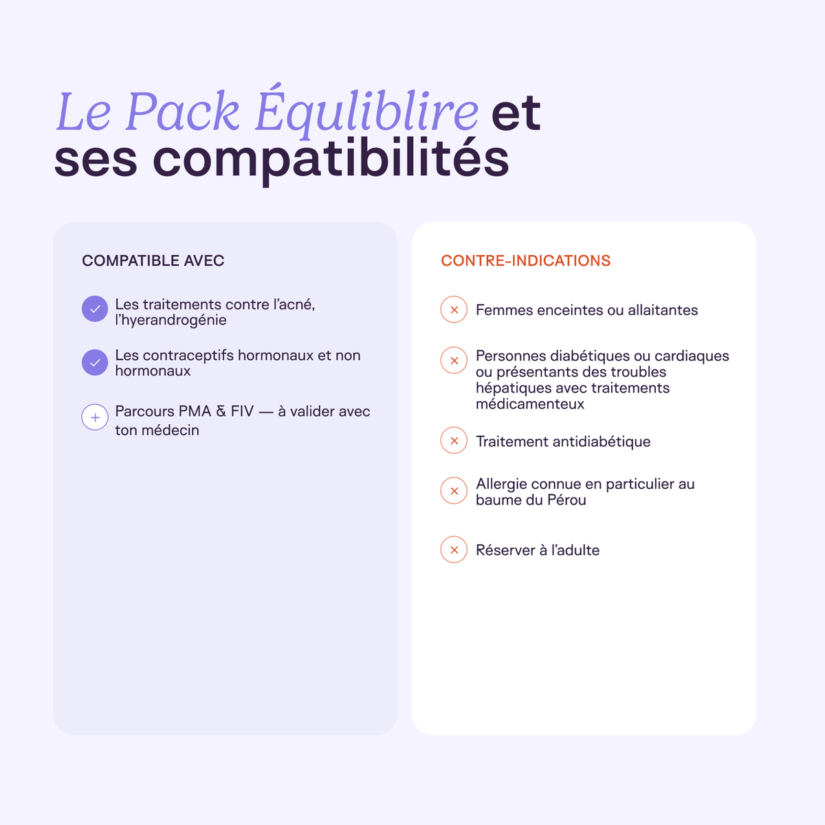 Pack Équilibre - SOVA