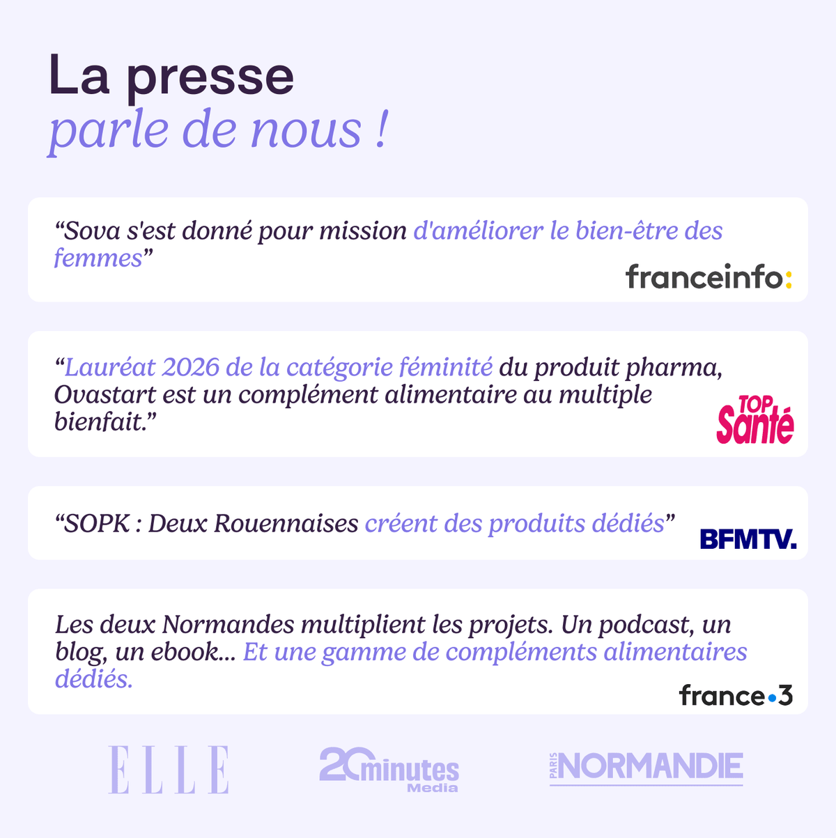 Protocole Projet Bébé - Compatible PMA - SOVA